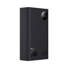 УМБ Baseus Adaman2 Digital Display 20000mAh 30W 5A з технологією QC3.0+PD3.0 VOOC 2USB+Type-C + Кабель USB to Type-C Чорний