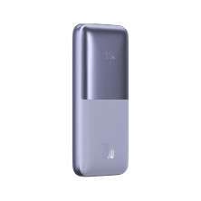 УМБ Baseus Bipow Pro Digital Display 10000mAh 20W 3A з технологією QC3.0+PD3.0 2USB+Type-C + Кабель USB to Type-C Фіолетовий