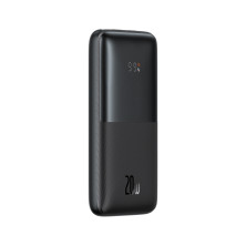 УМБ Baseus Bipow Pro Digital Display 10000mAh 20W 3A з технологією QC3.0+PD3.0 2USB+Type-C + Кабель USB to Type-C Чорний