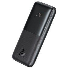 УМБ Baseus Bipow Pro Digital Display 10000mAh 20W 3A з технологією QC3.0+PD3.0 2USB+Type-C + Кабель USB to Type-C Чорний