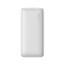 УМБ Baseus Bipow Pro Digital Display 10000mAh 20W 3A з технологією QC3.0+PD3.0 2USB+Type-C + Кабель USB to Type-C Білий