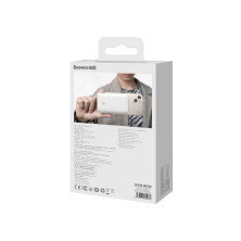 УМБ Baseus Magnetic Wireless 2in1 6000mAh 20W 2.4A QC3.0+PD3.0 з Бездротовою зарядкою Qi 15W Білий