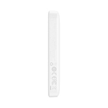 УМБ Baseus Magnetic Wireless 2in1 6000mAh 20W 2.4A QC3.0+PD3.0 з Бездротовою зарядкою Qi 15W Білий