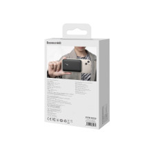 УМБ Baseus Magnetic Wireless 2in1 6000mAh 20W 2.4A QC3.0+PD3.0 з Бездротовою зарядкою Qi 15W Чорний