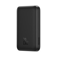 УМБ Baseus Magnetic Wireless 2in1 6000mAh 20W 2.4A QC3.0+PD3.0 з Бездротовою зарядкою Qi 15W Чорний