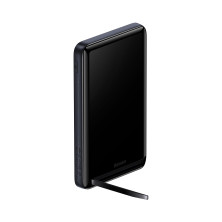 УМБ Baseus Magnetic Bracket 3in1 10000mAh 20W 3A QC3.0+PD3.0 з Бездротовою зарядкою Qi 15W Синій