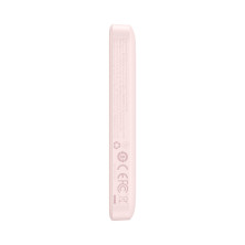 УМБ Baseus Magnetic Wireless 2in1 6000mAh 20W 2.4A QC3.0+PD3.0 з Бездротовою зарядкою Qi 15W Рожевий