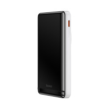 УМБ Baseus Magnetic Bracket 3in1 10000mAh 20W 3A QC3.0+PD3.0 з Бездротовою зарядкою Qi 15W Білий