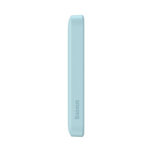 УМБ Baseus Magnetic Wireless 2in1 6000mAh 20W 2.4A QC3.0+PD3.0 з Бездротовою зарядкою Qi 15W Блакитний