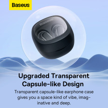 Беспроводные Bluetooth наушники Baseus Bowie WM02 True Wireless TWS Earphones Черный