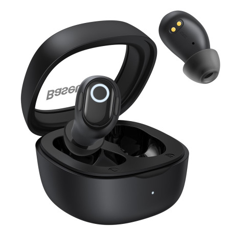Беспроводные Bluetooth наушники Baseus Bowie WM02 True Wireless TWS Earphones Черный