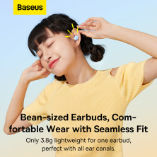 Беспроводные Bluetooth наушники Baseus Bowie WM02 True Wireless TWS Earphones Голубой