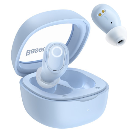 Беспроводные Bluetooth наушники Baseus Bowie WM02 True Wireless TWS Earphones Голубой