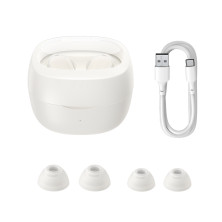 Беспроводные Bluetooth наушники Baseus Bowie WM02 True Wireless TWS Earphones Белый