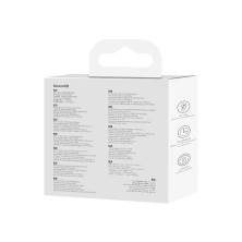 Беспроводные Bluetooth наушники Baseus Bowie WM02 True Wireless TWS Earphones Белый