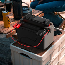 Автомобильный инвертор Baseus IGBT Power Inverter 300W (220V CN/EU) 2Розетки+USB+Type-C 5A с технологией QC3.0+PD3.0 Черный