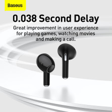 Беспроводные Bluetooth наушники Baseus Bowie E8 True Wireless TWS Earphones Черный
