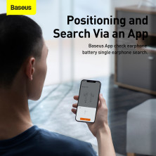 Беспроводные Bluetooth наушники Baseus Bowie E8 True Wireless TWS Earphones Черный
