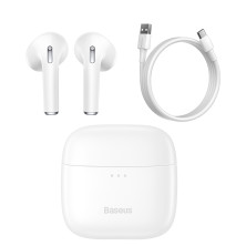 Бездротові Bluetooth навушники Baseus Bowie E8 True Wireless TWS Earphones Білий