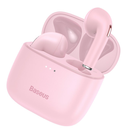 Бездротові Bluetooth навушники Baseus Bowie E8 True Wireless TWS Earphones Рожевий
