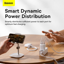 Сетевое зарядное устройство Baseus Compact Charger 3USB 3.4A 17W Белый