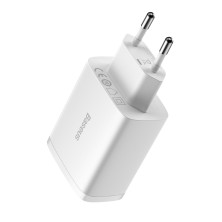 Сетевое зарядное устройство Baseus Compact Charger 3USB 3.4A 17W Белый