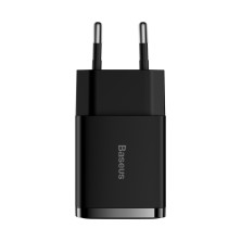 Сетевое зарядное устройство Baseus Compact Charger 2USB 2.1A 10.5W Черный