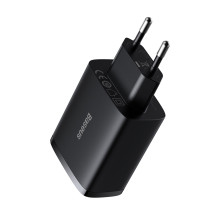 Сетевое зарядное устройство Baseus Compact Charger 3USB 3.4A 17W Черный