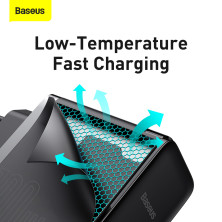 Сетевое зарядное устройство Baseus GaN2 Fast Charger QC5.0+PD3.0 100W Type-C 5A + кабель Baseus Type-C to Type-C 100W 20V/5A 1.5м Черный