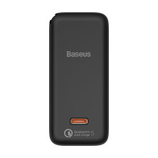 Сетевое зарядное устройство Baseus GaN2 Fast Charger QC5.0+PD3.0 100W Type-C 5A + кабель Baseus Type-C to Type-C 100W 20V/5A 1.5м Черный