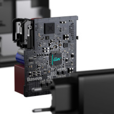 Сетевое зарядное устройство Baseus GaN2 Fast Charger QC5.0+PD3.0 100W Type-C 5A + кабель Baseus Type-C to Type-C 100W 20V/5A 1.5м Черный