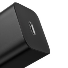 Сетевое зарядное устройство Baseus Super Si Quick Charger 1C QC3.0+PD3.0 25W Type-C 3A Черный