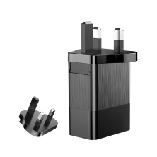Мережевий зарядний пристрій Baseus Duke Universal Travel Adapter 3USB 3.4A Універсальний Чорний