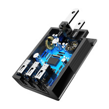 Мережевий зарядний пристрій Baseus Duke Universal Travel Adapter 3USB 3.4A Універсальний Чорний