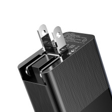 Мережевий зарядний пристрій Baseus Duke Universal Travel Adapter 3USB 3.4A Універсальний Чорний