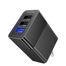 Мережевий зарядний пристрій Baseus Duke Universal Travel Adapter 3USB 3.4A Універсальний Чорний