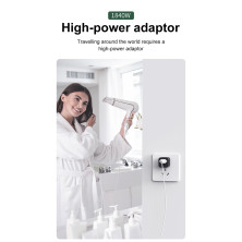 Мережевий зарядний пристрій Baseus Removable 2in1 Universal Travel Adapter QC3.0+PD3.0 18W USB+Type-C 3A Універсальний Чорний