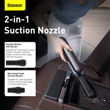 Аккумуляторный пылесос Baseus A1 Car Vacuum Cleaner 30 Вт 4000 Па Черный