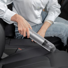 Аккумуляторный пылесос Baseus A3 Car Vacuum Cleaner 135 Вт 15000 Па Серебристый