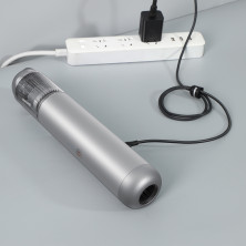 Аккумуляторный пылесос Baseus A3 Car Vacuum Cleaner 135 Вт 15000 Па Серебристый