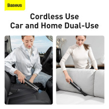 Аккумуляторный пылесос Baseus A3 Car Vacuum Cleaner 135 Вт 15000 Па Серый