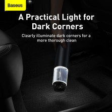 Аккумуляторный пылесос Baseus A3 Car Vacuum Cleaner 135 Вт 15000 Па Серый