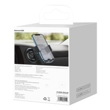 Автодержатель для телефона Baseus Easy Control Clamp Air Outlet Version в круглый воздуховод Черный
