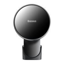 Бездротовий автомобільний зарядний пристрій Baseus Big Energy Car Mount Wireless Charger з функцією MagSafe і технологією Qi 15W Чорний