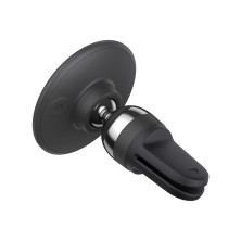 Автотримач для телефону магнітний Baseus C01 Magnetic Air Outlet в повітропровід з тримачем для кабелю Чорний
