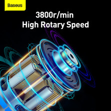 Акумуляторна полірувальна машинка для автомобіля Baseus New Power Cordless Electric Polisher 30 Вт 45 хвилин 3 насадки Чорний