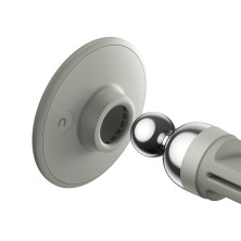 Автотримач для телефону магнітний Baseus C01 Magnetic Air Outlet в повітропровід з тримачем для кабелю Білий