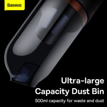 Акумуляторний пилосос Baseus A7 Cordless Car Vacuum Cleaner 78 Вт 6000 Па Чорний