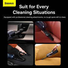 Акумуляторний пилосос Baseus A7 Cordless Car Vacuum Cleaner 78 Вт 6000 Па Чорний