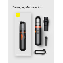 Акумуляторний пилосос Baseus A2 Pro Car Vacuum Cleaner 80 Вт 6000 Па Чорний